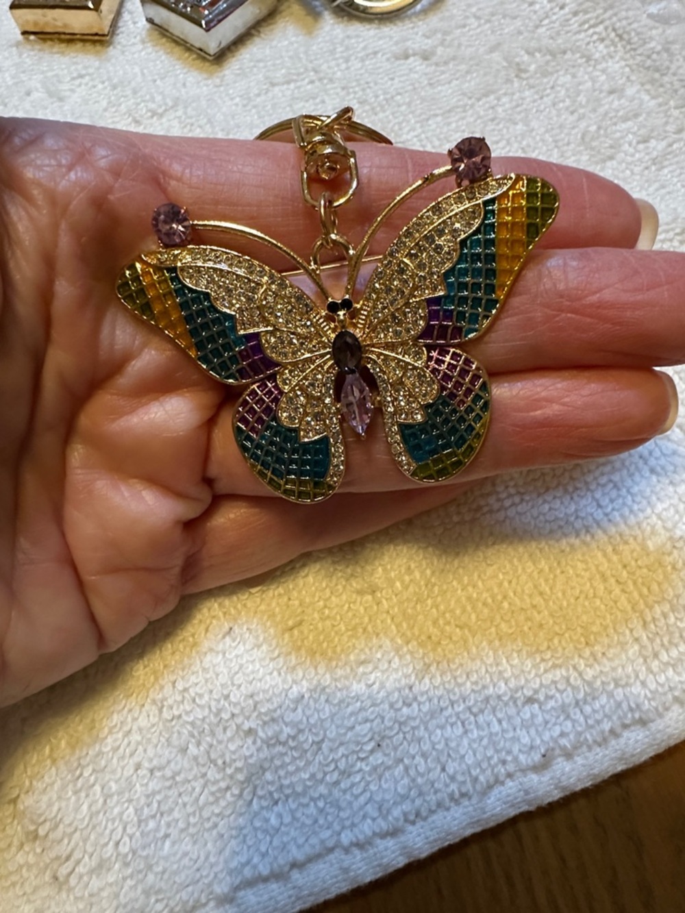 Butterfly Pin/bag Charm